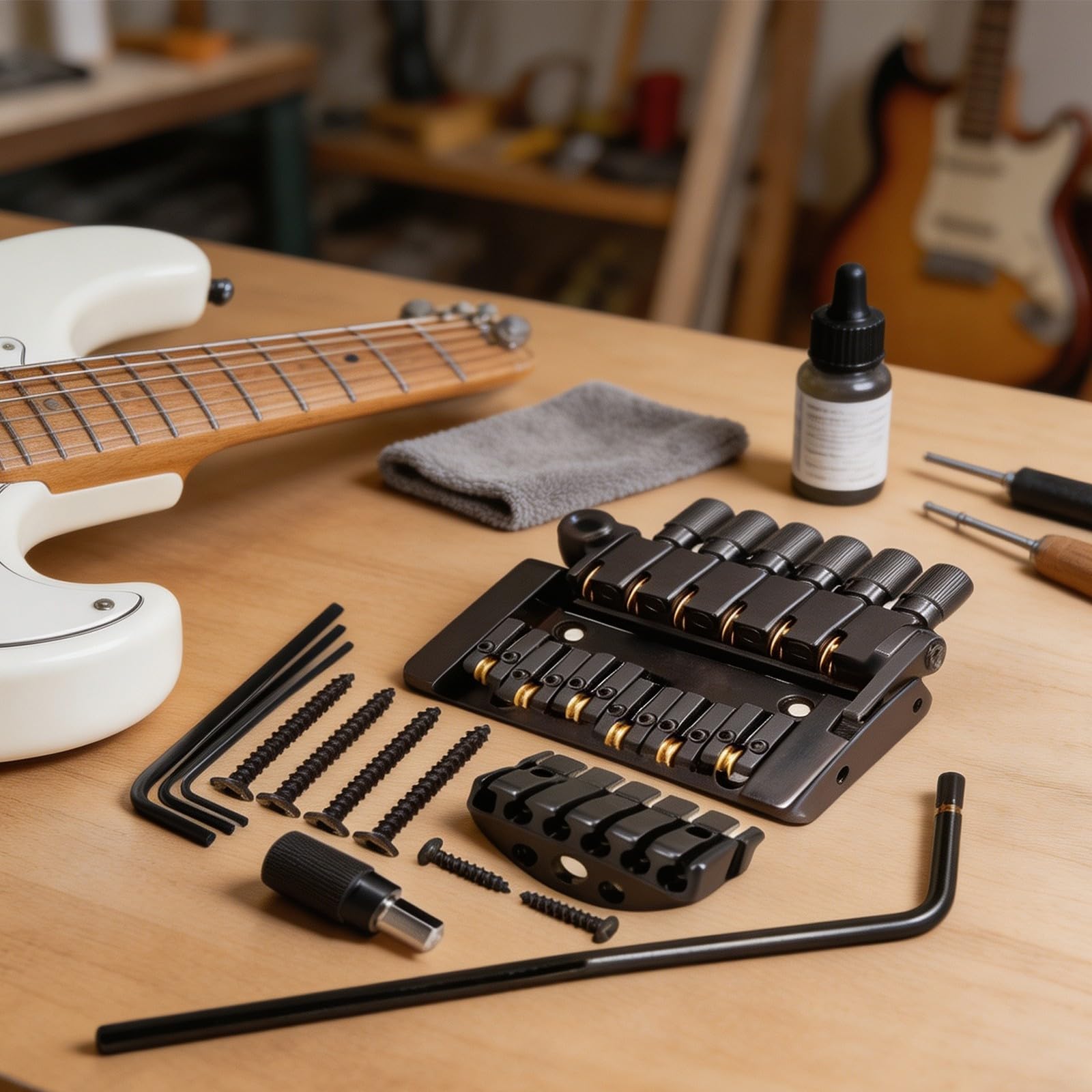 6-Saiten Saitenhalter Set für Elektrische Gitarren