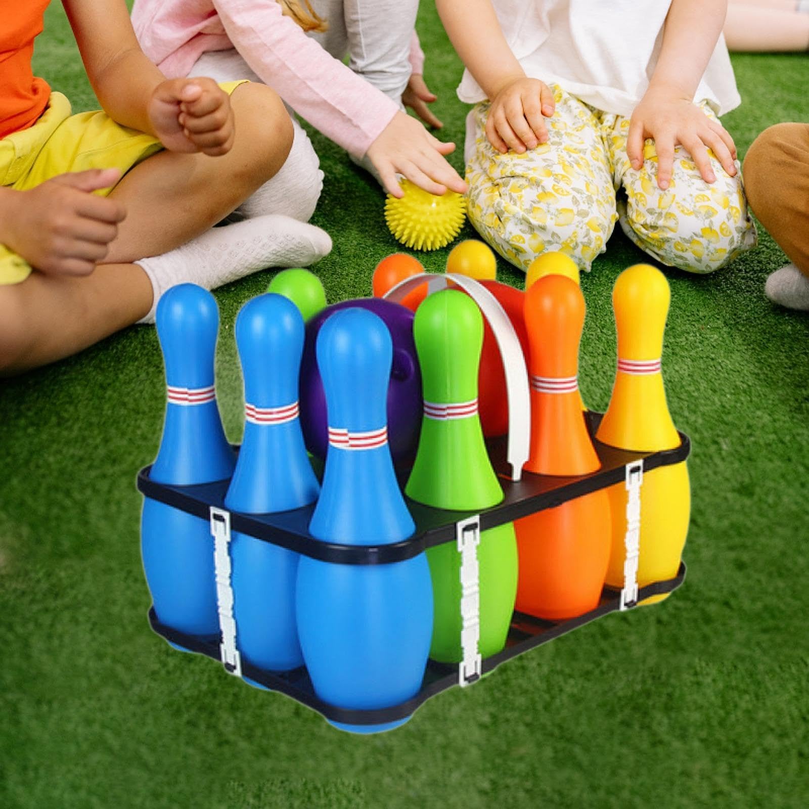 Bowling Set für Kinder mit Kegeln Und Bällen, Geschenkidee