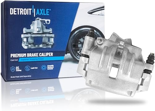 Miniatura 249 de Detroit Axle - Pinza de freno delantera derecha con soporte de repuesto para Chevrolet Equinox Captiva Sport Pontiac Torrent Saturn Vue Suzuki XL-7