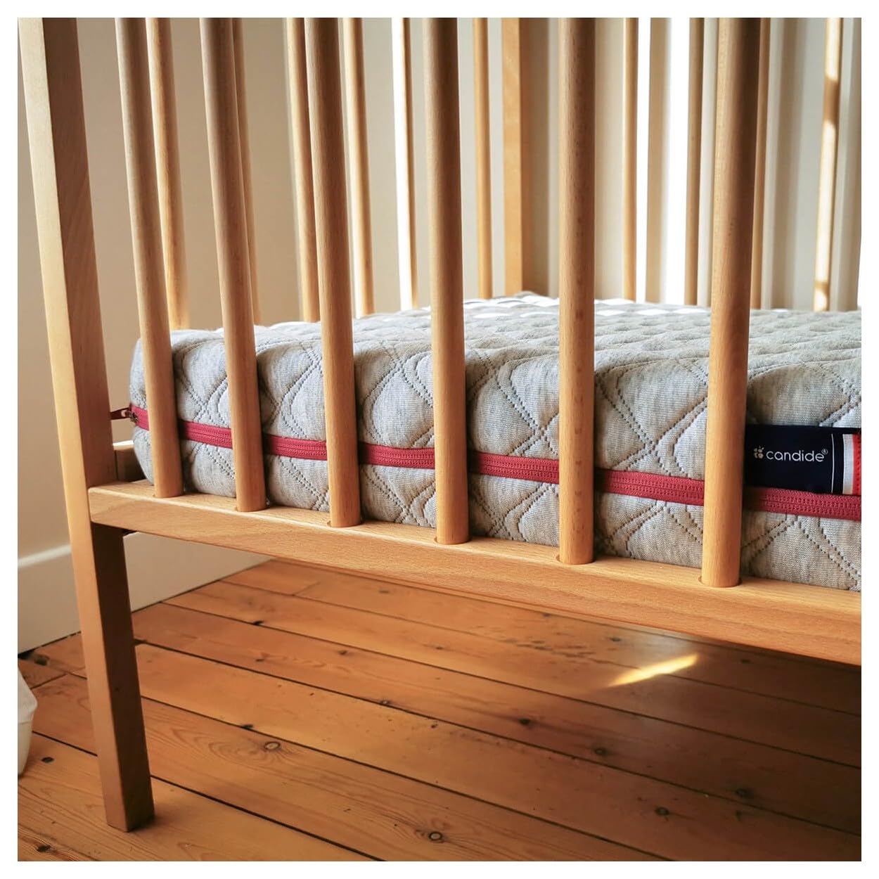 Matelas bébé 60x120cm Résilience déhoussable 360°