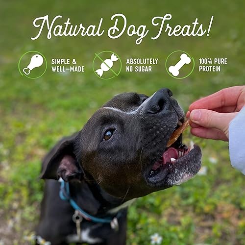 Miniatura 4 de Beg & Barker Cecina de pollo para perros (10 onzas, paquete de 2)  Golosinas de entrenamiento para perros  Golosinas naturales para perros