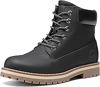 Vista 1 de Bruno Marc Botas clásicas de invierno y otoño para hombre, botas de trabajo al aire libre 2.0