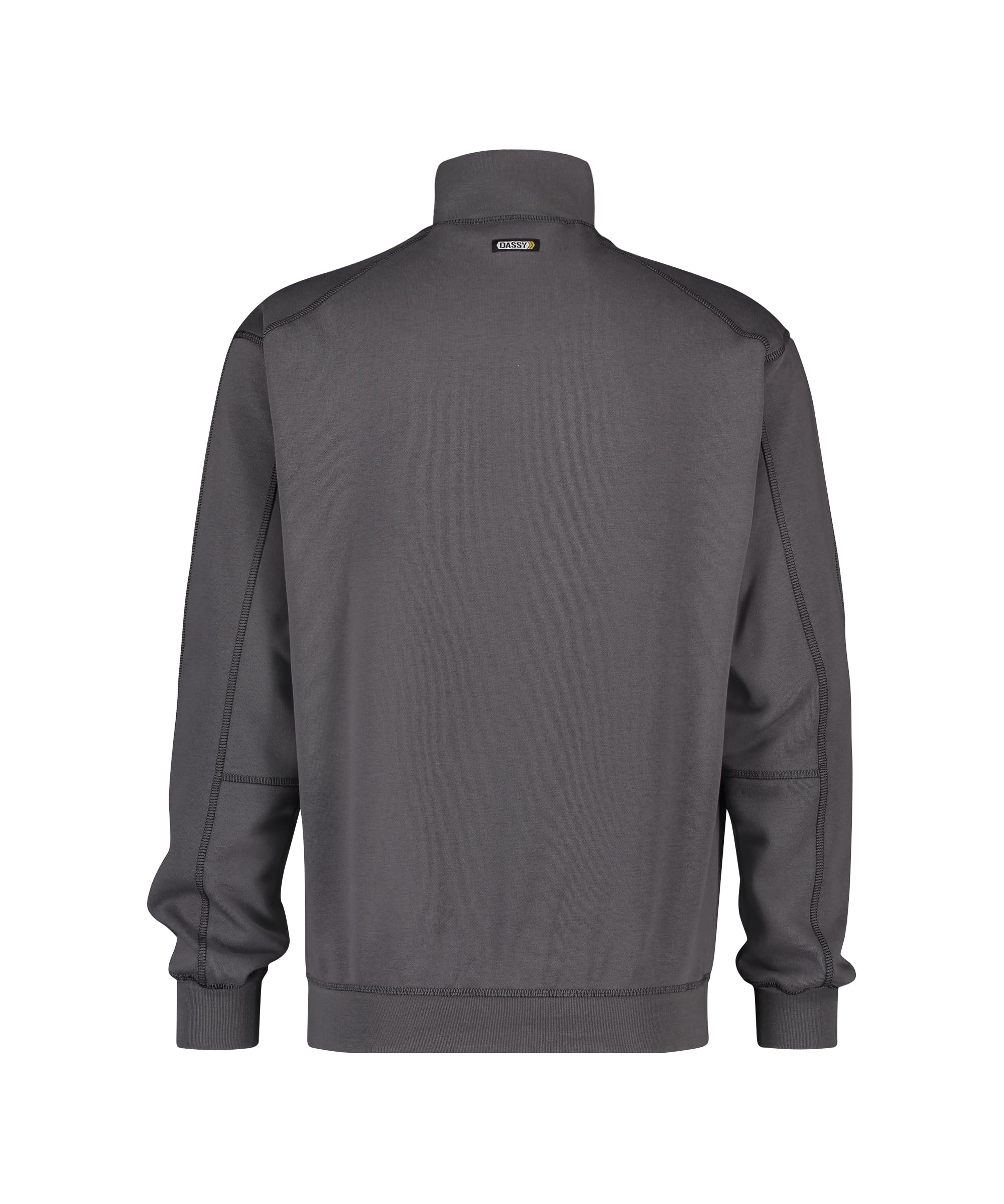 DASSY® Felix Sweatshirt - size 2XL - CEMENT GREY, XXL - Image 3