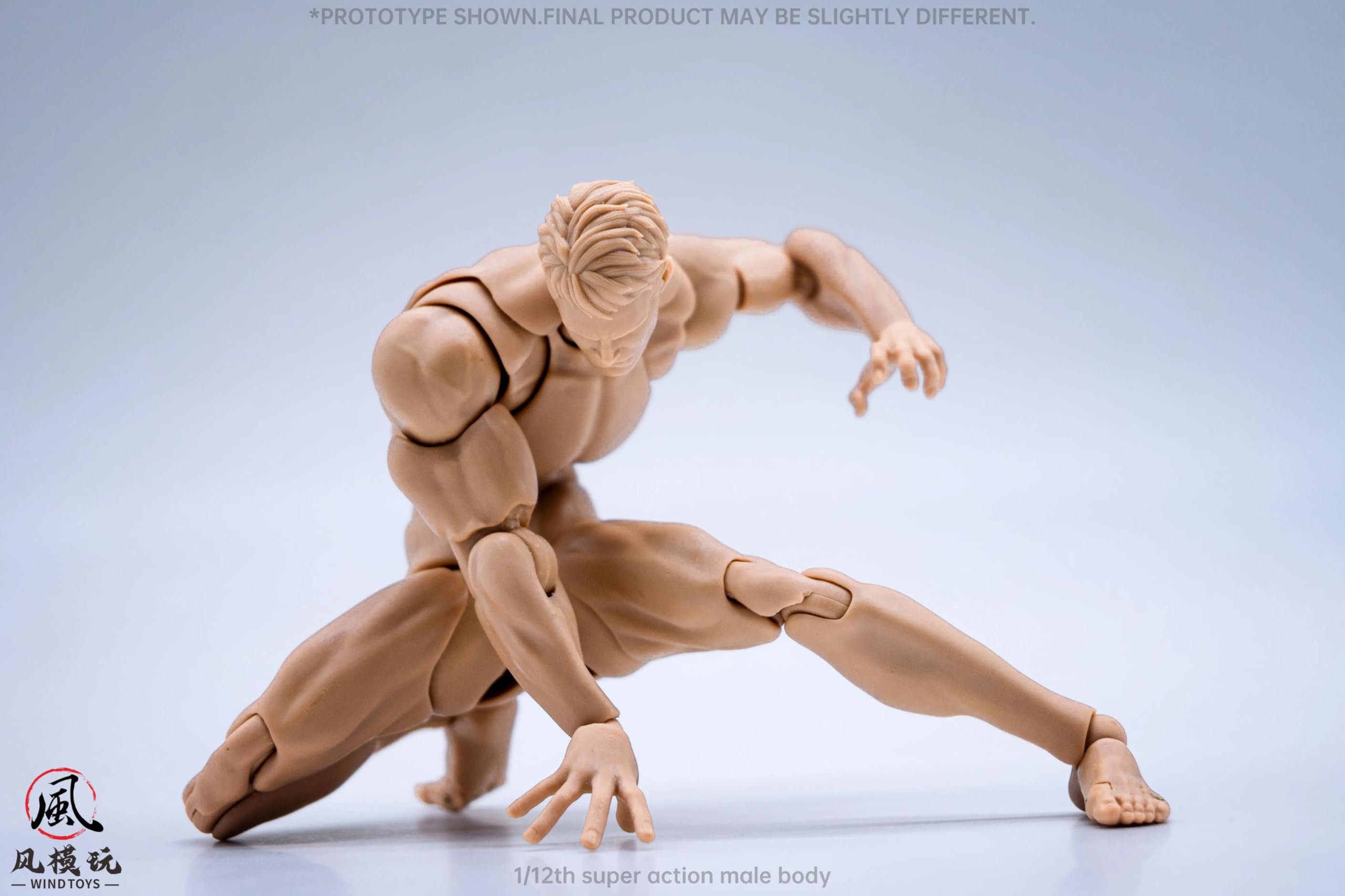 Amazon.co.jp: 【Tbmodel 】Wind toys 1/12 アクションフィギュア 筋肉