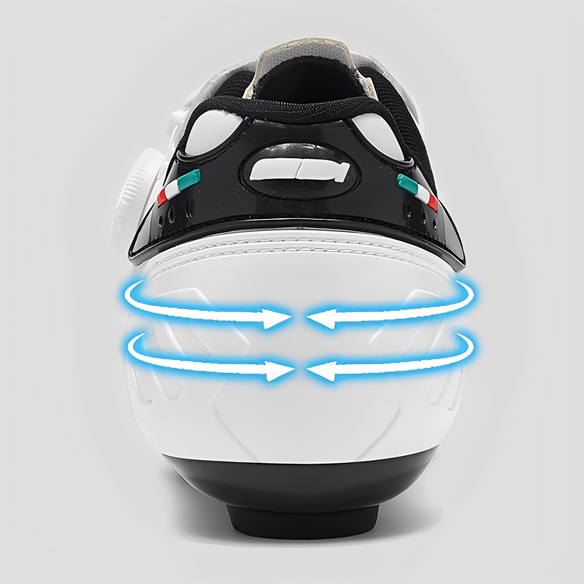 Zapatillas Ciclismo Montañ Sin Cala, Zapatos Bicicleta Montaña/Carretera Hombre Calzado Bicicleta, Zapatillas de Ciclismo Base Goma Antideslizante Ligeros