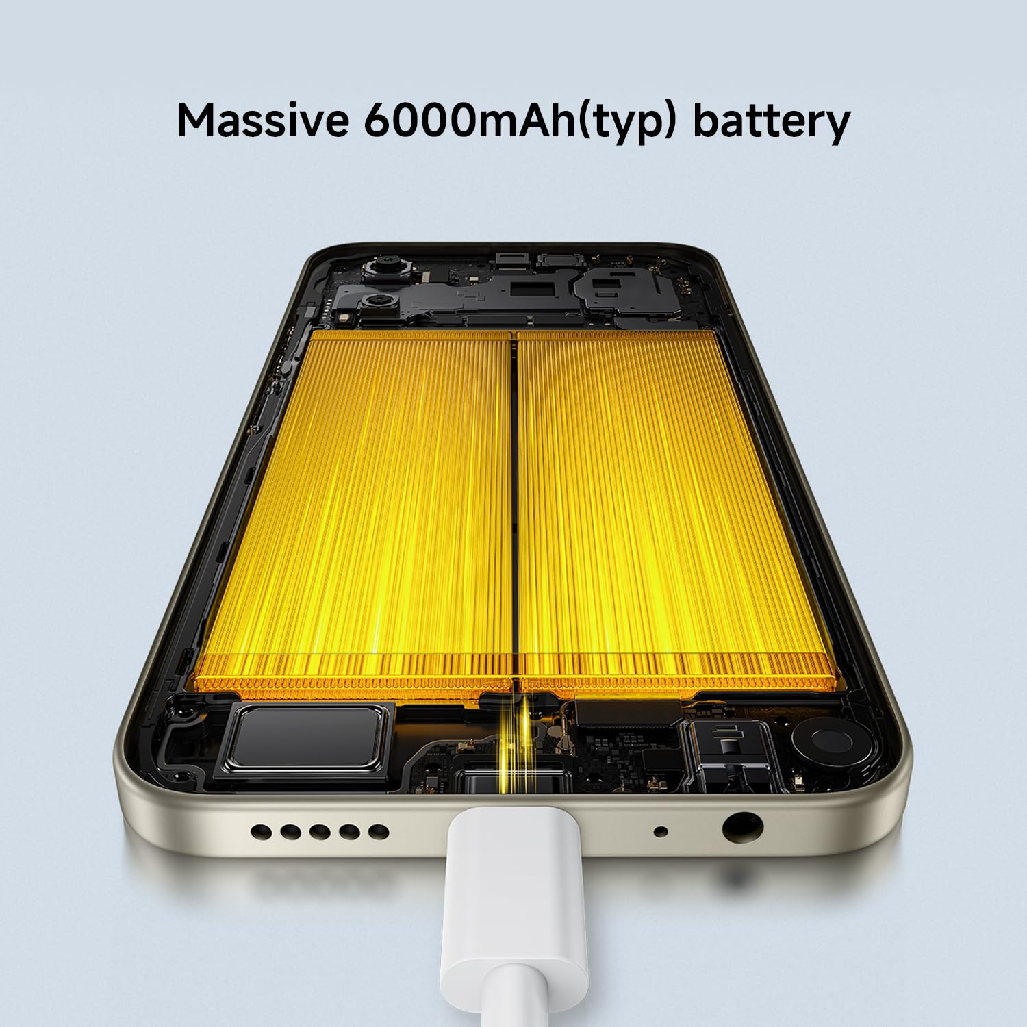 POCO C81 Pro, Smartphone 4+128GB, Nero, Batteria da 6000mAh(typ) | Refresh rate 120Hz, Fotocamera AI doppia da 13MP, Design elegante e raffinato, Garanzia 2 anni+1 anno extra