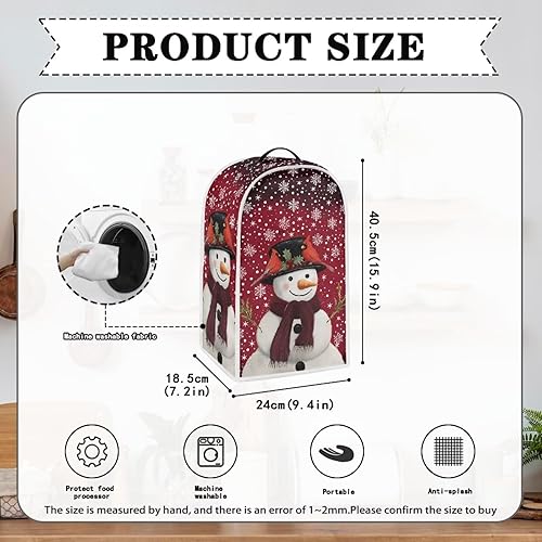 Vista 84 de Cubiertas de licuadora con diseño de poste de girasol, cubierta a prueba de polvo con asa, lavable para cocina, universal, para procesador de Cartel