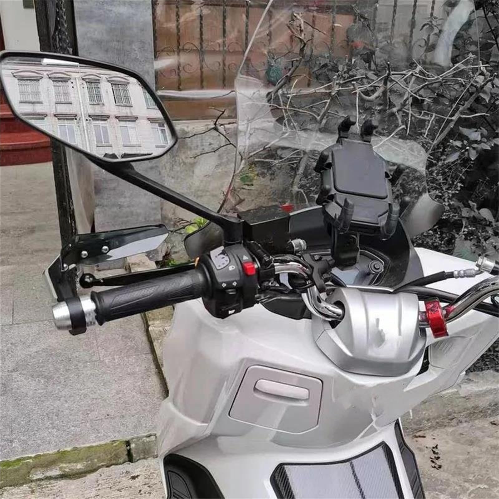 Guidon Protege Main Protège-mains Et Pare-brise Pour Moto Pour Pour Morini XCape 650 X-CAPE 700 Protection Des Mains Du Accessoires De Moto Protège-Mains Protecteur