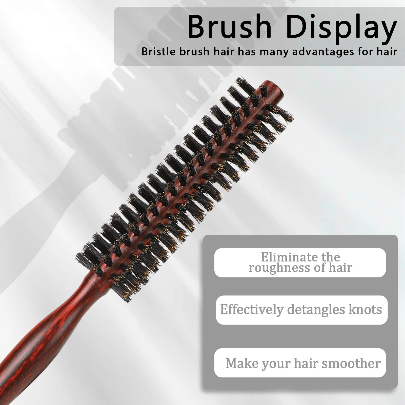 Small Round Hair Brush - Image 4