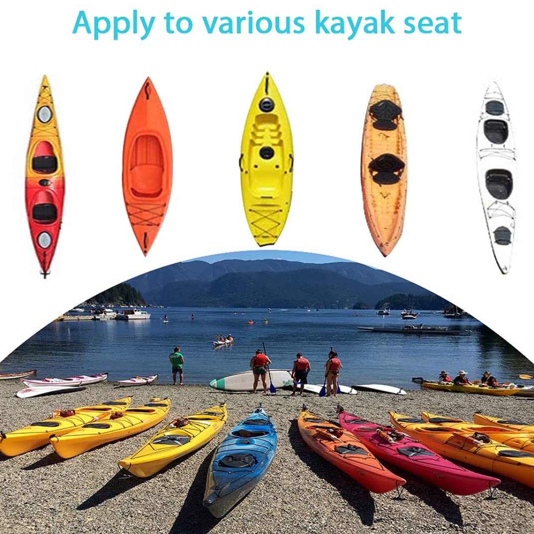 Kayak -Cockpit -Abdeckungen, wasserdichtes Dichtungs -Cockpit -Beschützer, Kajak -Lukenabdeckungen, Kanuspeicherstaub Sonnenschutzabdeckung für Ihr Ozean Cockpit (M)