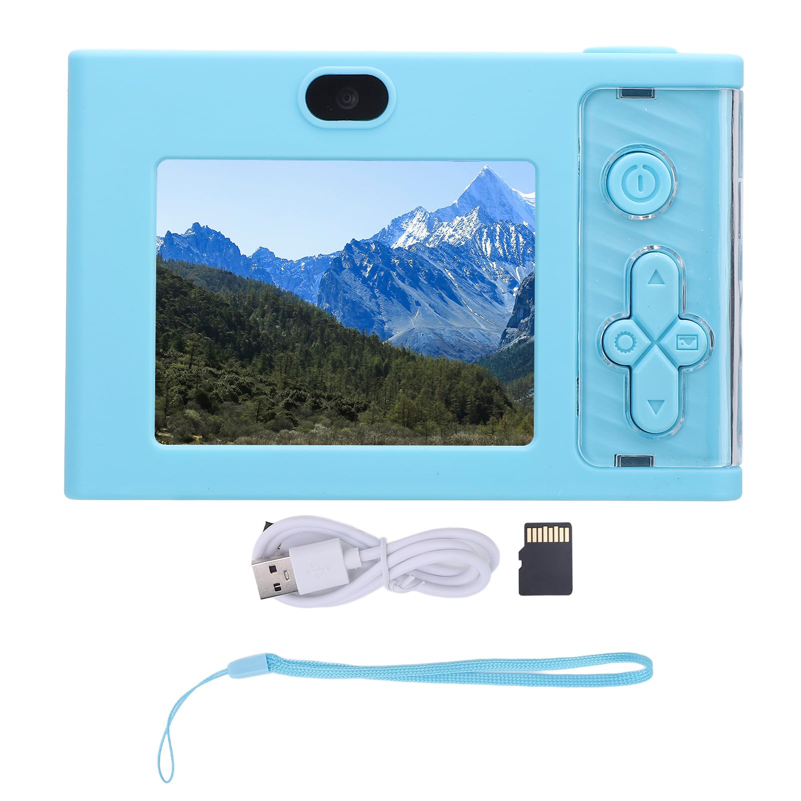 48MP Digital Camera with 1080P Video, Compact Portable Camera, 8X Zoom Anti Shake Fill Light, 2.4 Inch Screen Rechargeable Camera for Travel Students Daily Use (32GB)-image-18