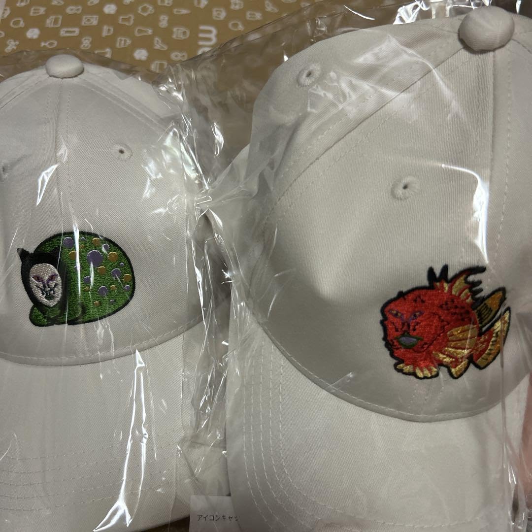 Amazon.co.jp: おろちんゆー グッズ キャップ 帽子 ホワイト