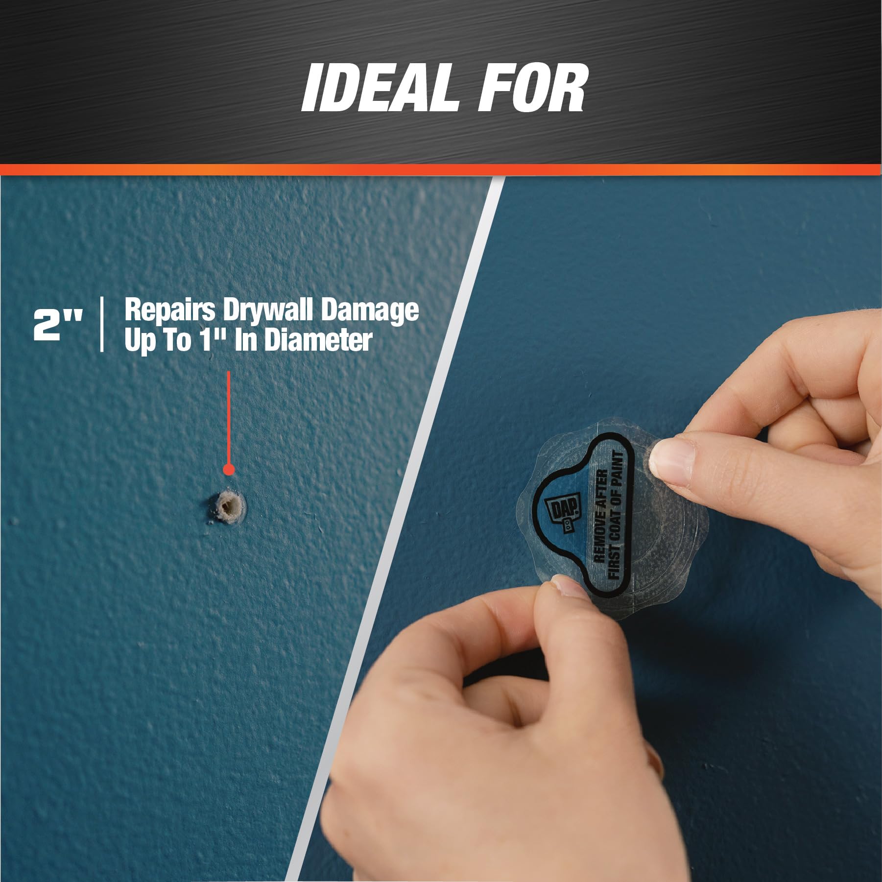 DAP Eclipse Rapid Wall Repair Patch, 2 in, 4 Pack (7079809161) - 5