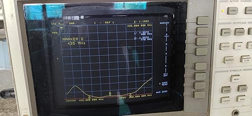 Miniatura 6 de HYS Antena plegable UHF Yagi, 70CM 400-470Mhz aleación de aluminio antena al aire libre, aleación de aluminio GMRS Base Antena para Yaesu Motorola