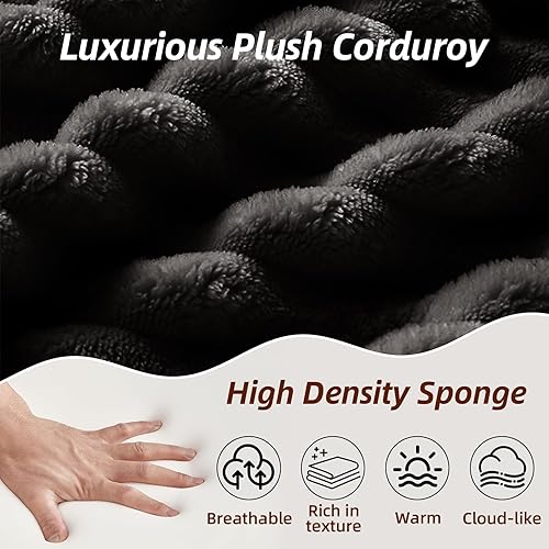 Miniatura 3 de Sofá modular Cloud de 104 pulgadas con diván en forma de L, sofás tapizados modernos con asiento profundo, sofá comprimido de esponja de pana para