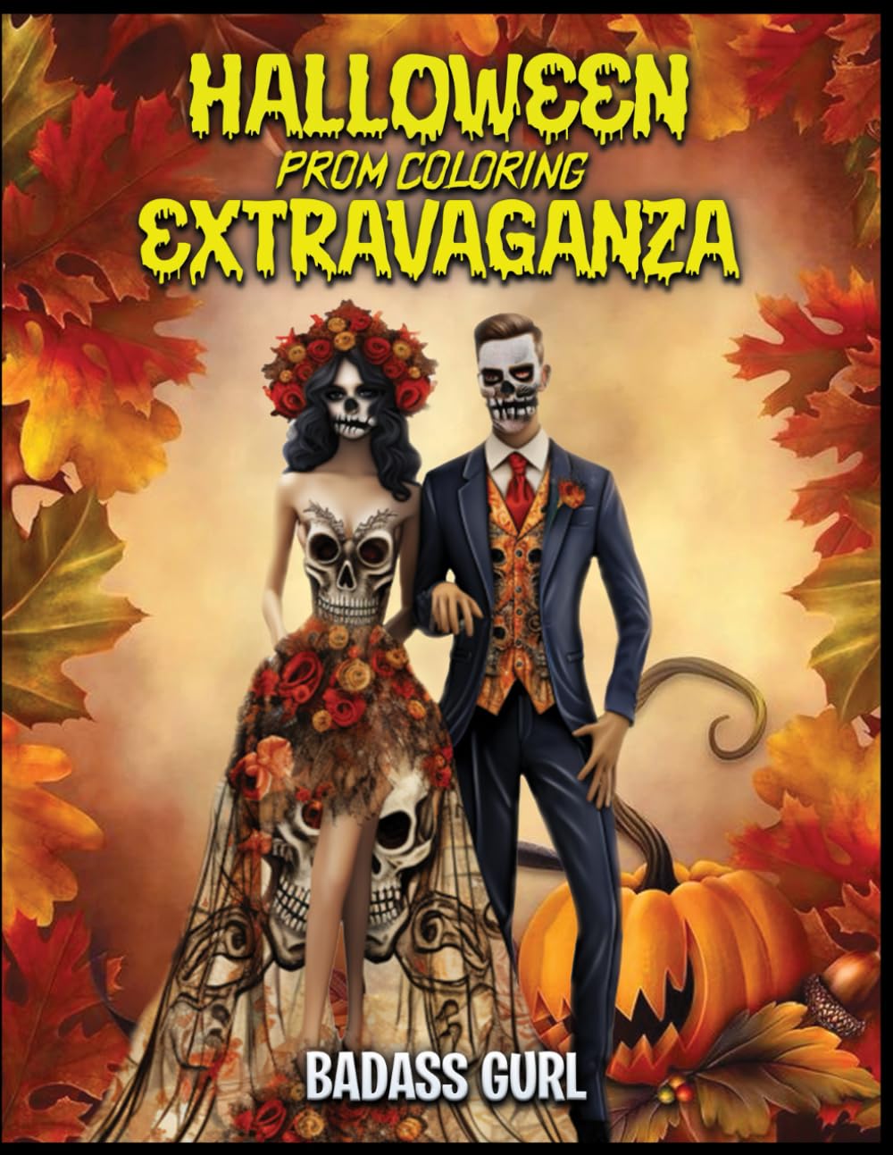 HALLOWEEN PROM COLORING EXTRAVAGANZA