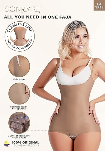 Miniatura 2 de Sonryse SP23NC Colombian Tummy Control Fajas Colombianas Reductoras y Moldeadoras