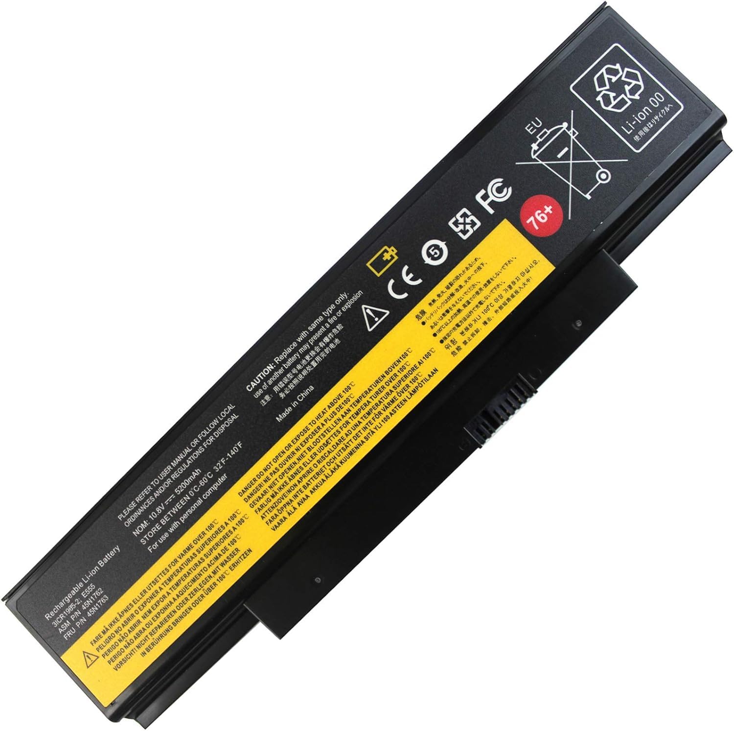 Amazon.com: Gomarty 45N1762 76+ Laptop Battery 10.8V 5200MAH | for