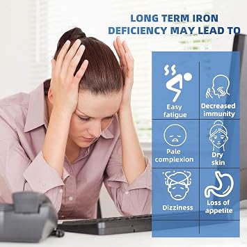 Iron Deficiency Anemia Home Test Kit Highly Accurate, Easy to Read and use.
