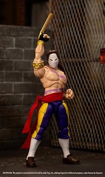 Jada Toys Street Fighter Figura Vega (15 cm) - Street Fighter 2: The Final Challengers 13 yaş ve üstü alternatif başlıklı, eller ve aksesuarlarla hareketli koleksiyon figürü