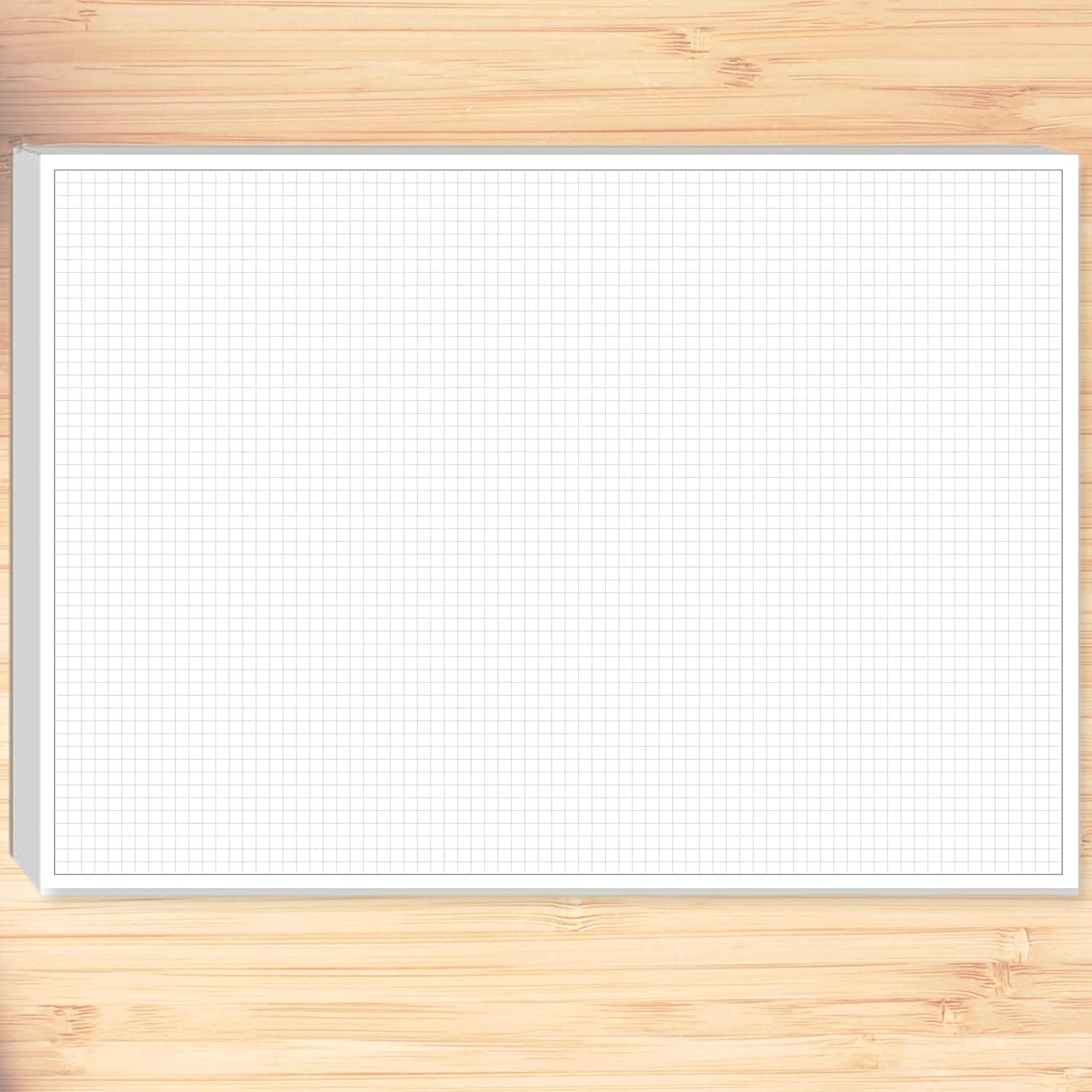 Graph Paper Pad - 52 Sheets Tear-Off Per Pad,120gsm Graph Paper,grid paper for Drawing/Designing/DIY Planner/Timeline Drawing Paper(A3)