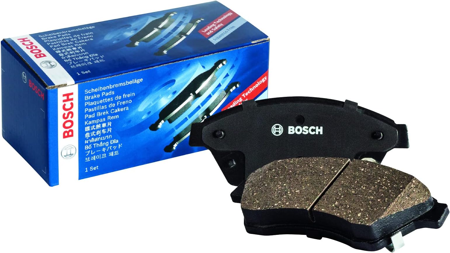 Bosch BP1214 Brake Pads Car Front Axle Bosch Quality Reduced