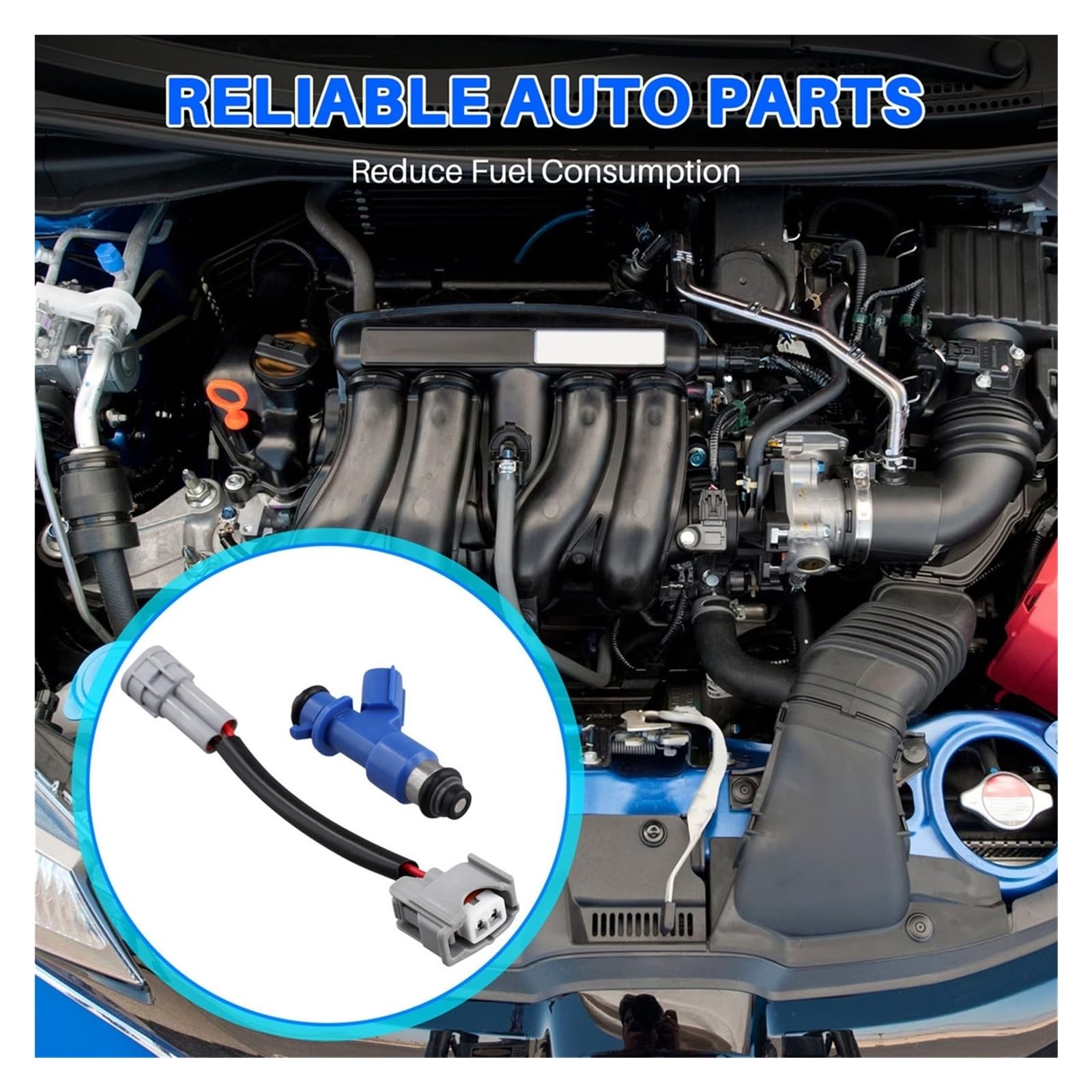 Fuel Injector Pasuje Do HONDA ACURA RDX RSX TSX INTEGRA CIVIC 4PCS 16450-RWC-A01 Dysza Wtryskiwacza Paliwa 410cc Wtryskiwacze paliwa samochodowego