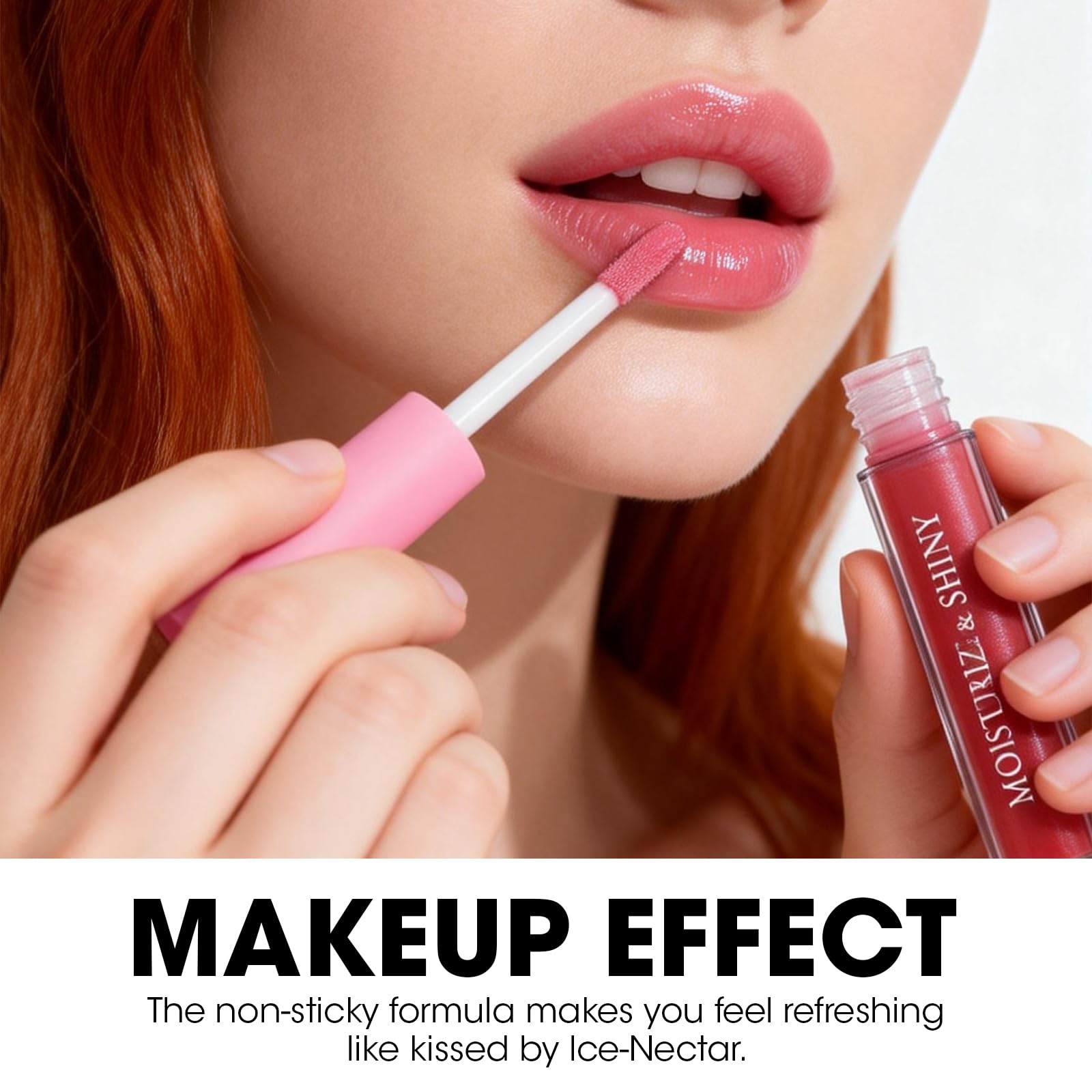 AZEN 30 Stück Lipgloss, Großpackung, schimmernder Lipgloss für Damen und Mädchen mit reichen verschiedenen Farben