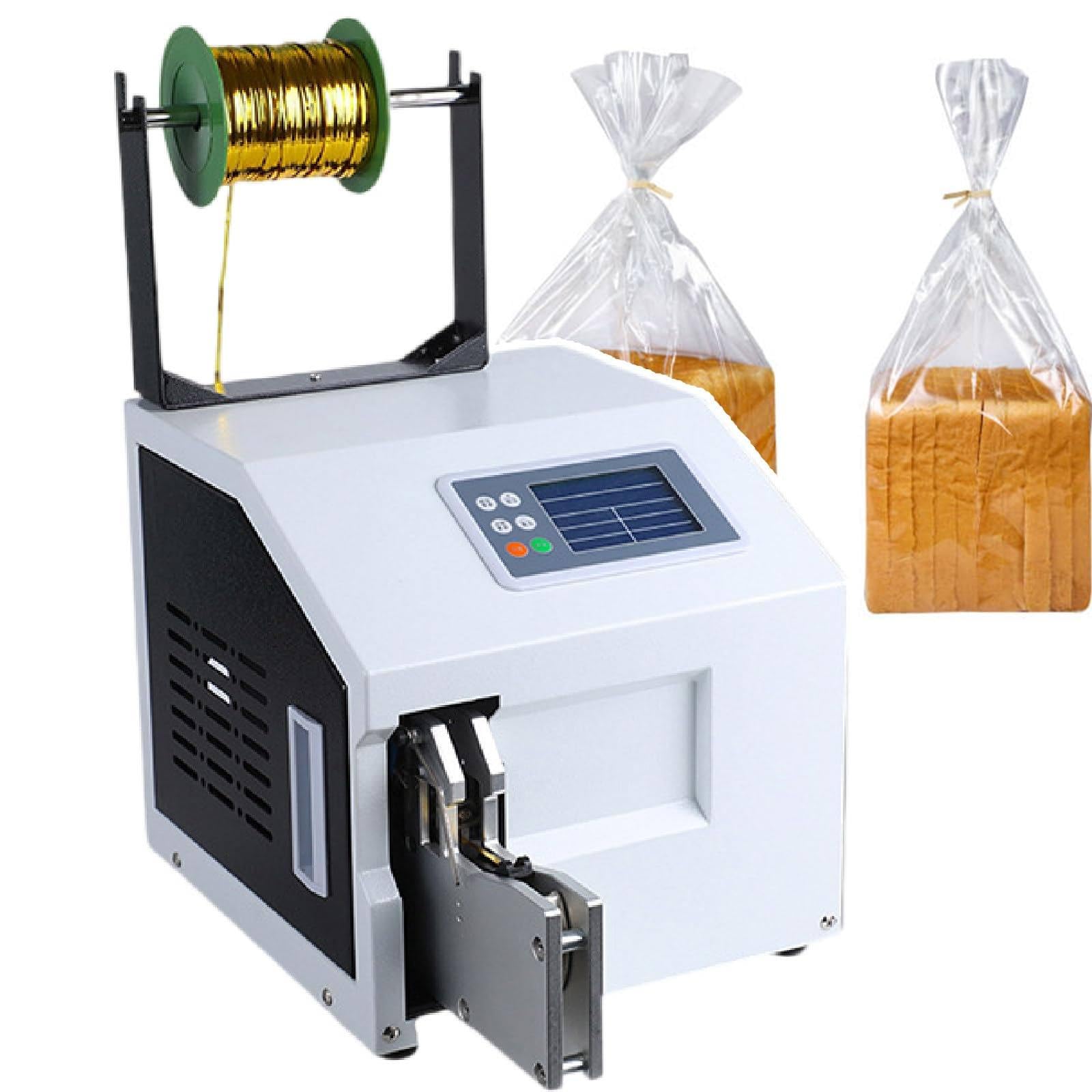 WYBYYDS Automatic Wire Winding Tie Machine, Wire Harness Binding Machine,Digital Screen Cable Tying Machine Diameter 0.19-1.18in, Capacity 60-75 Bundles TieWire