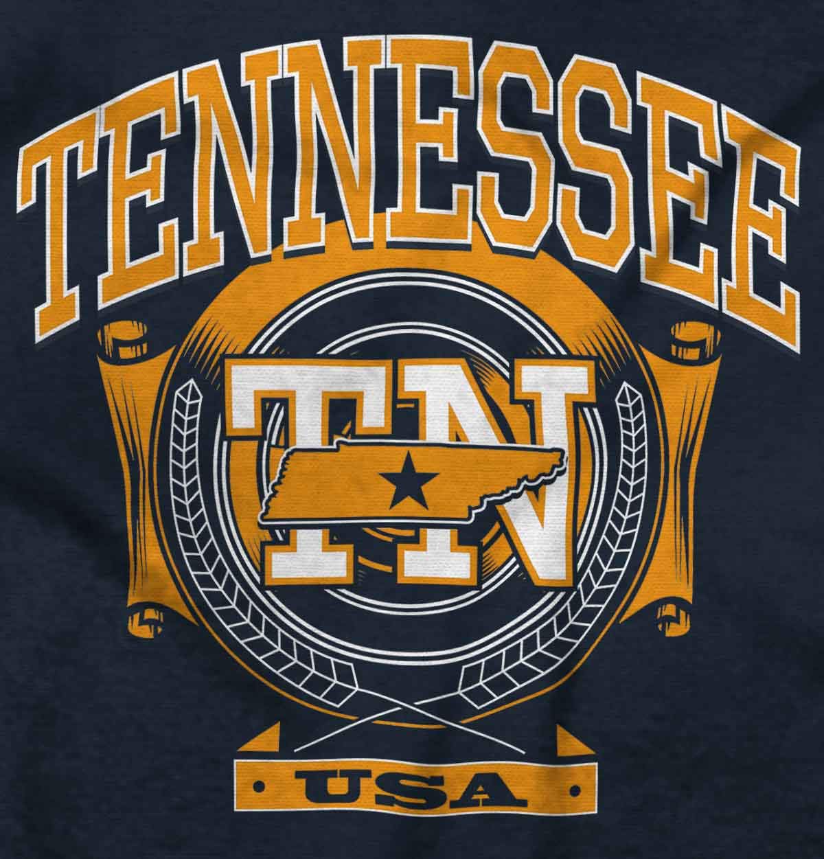 Brisco Brands Tennessee TN Pride Southern Hometown Baby Romper Boys or Girls