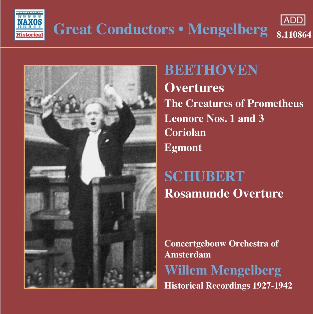 BEETHOVEN / SCHUBERT: Overtures