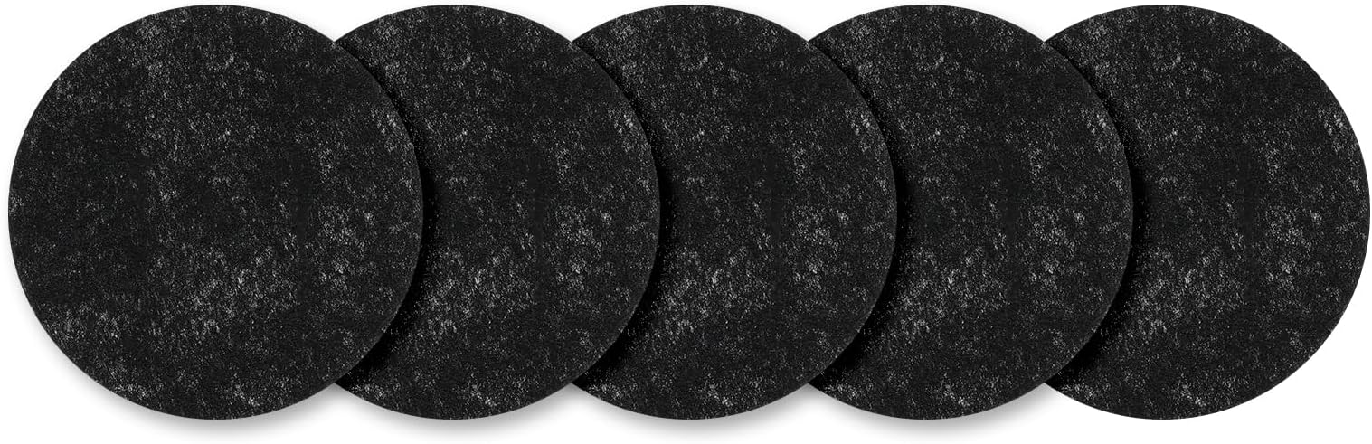Replacement Carbon Filters for RH180 and RH180B Portable Range Hood [5 Pack]