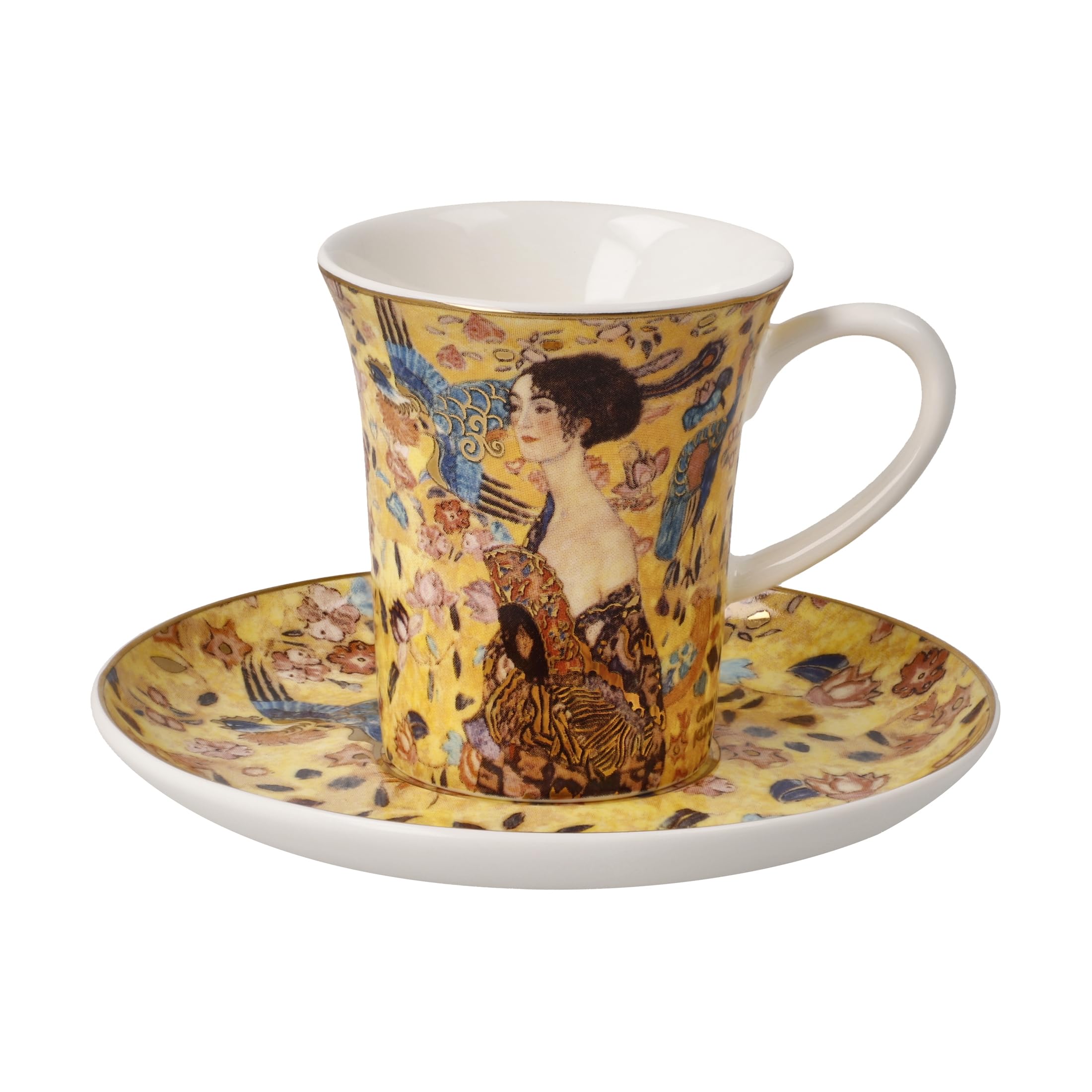 Goebel Gustav Klimt Lady Espresso Cup with Compartments - Artis Orbis