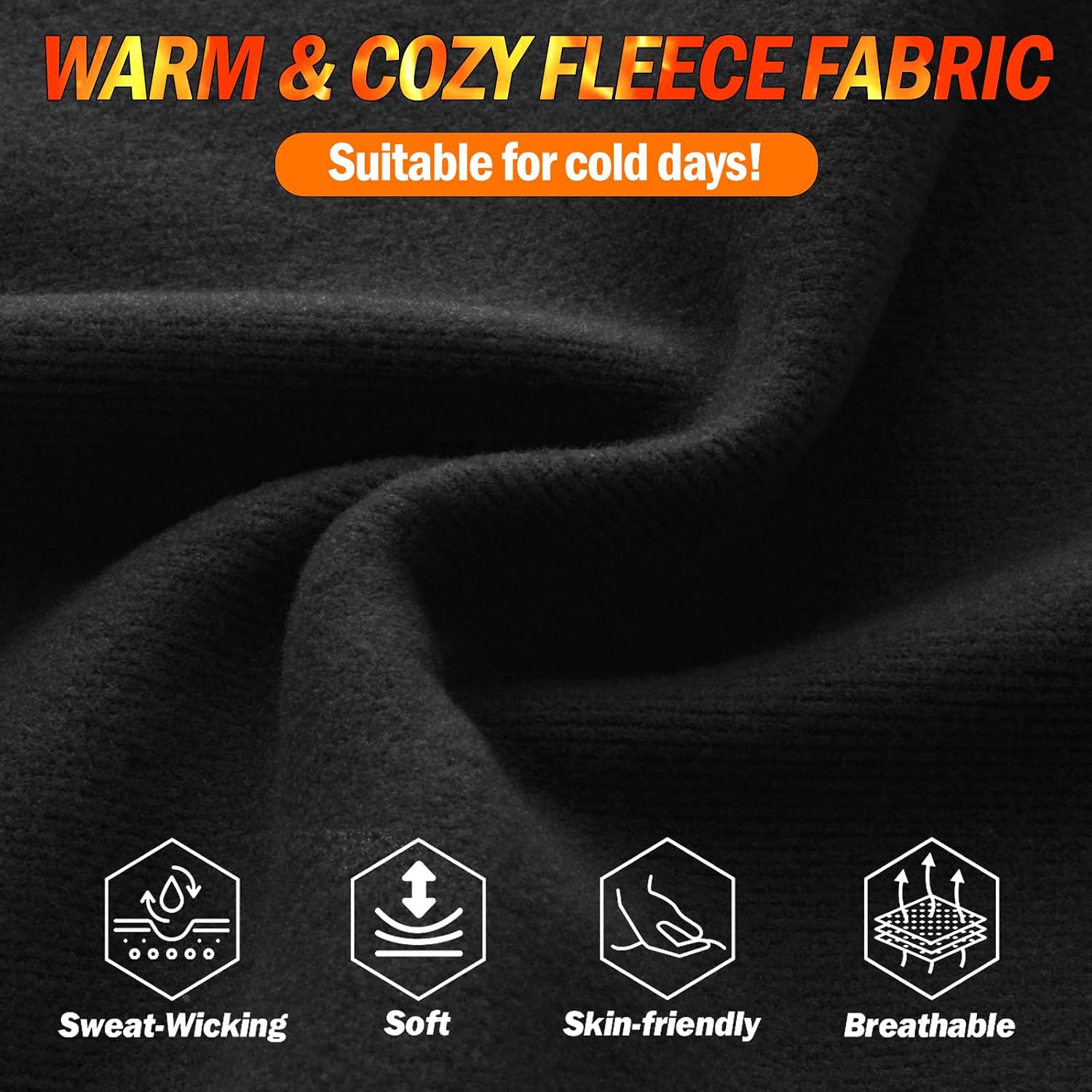 Breathable Balaclava Ski Mask for Men Women, Warm Winter Face Mask for Cold Weather Motorcycling Skiing Outdoor Work image 4