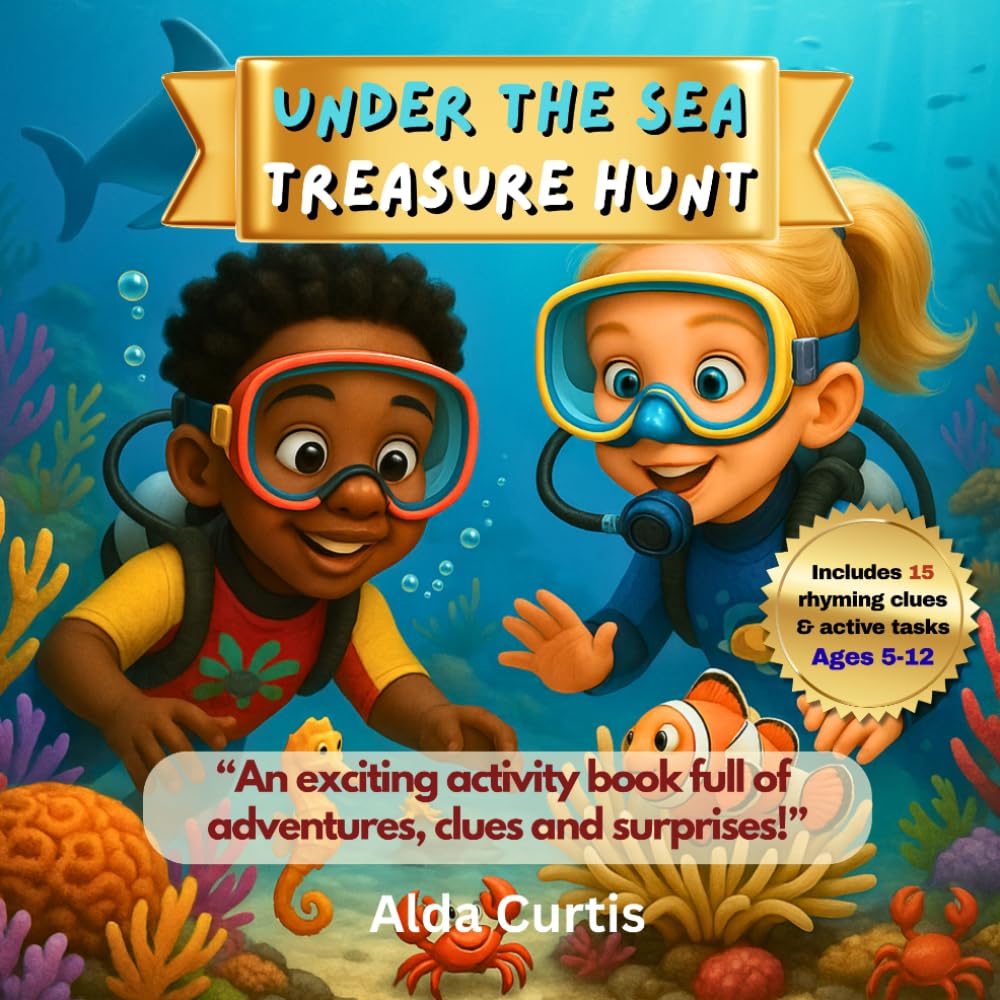 Under the Sea Treasure Hunt: A Fun Activity Book with Clues, Tasks & Surprises (Magik Treasure Hunt Series)