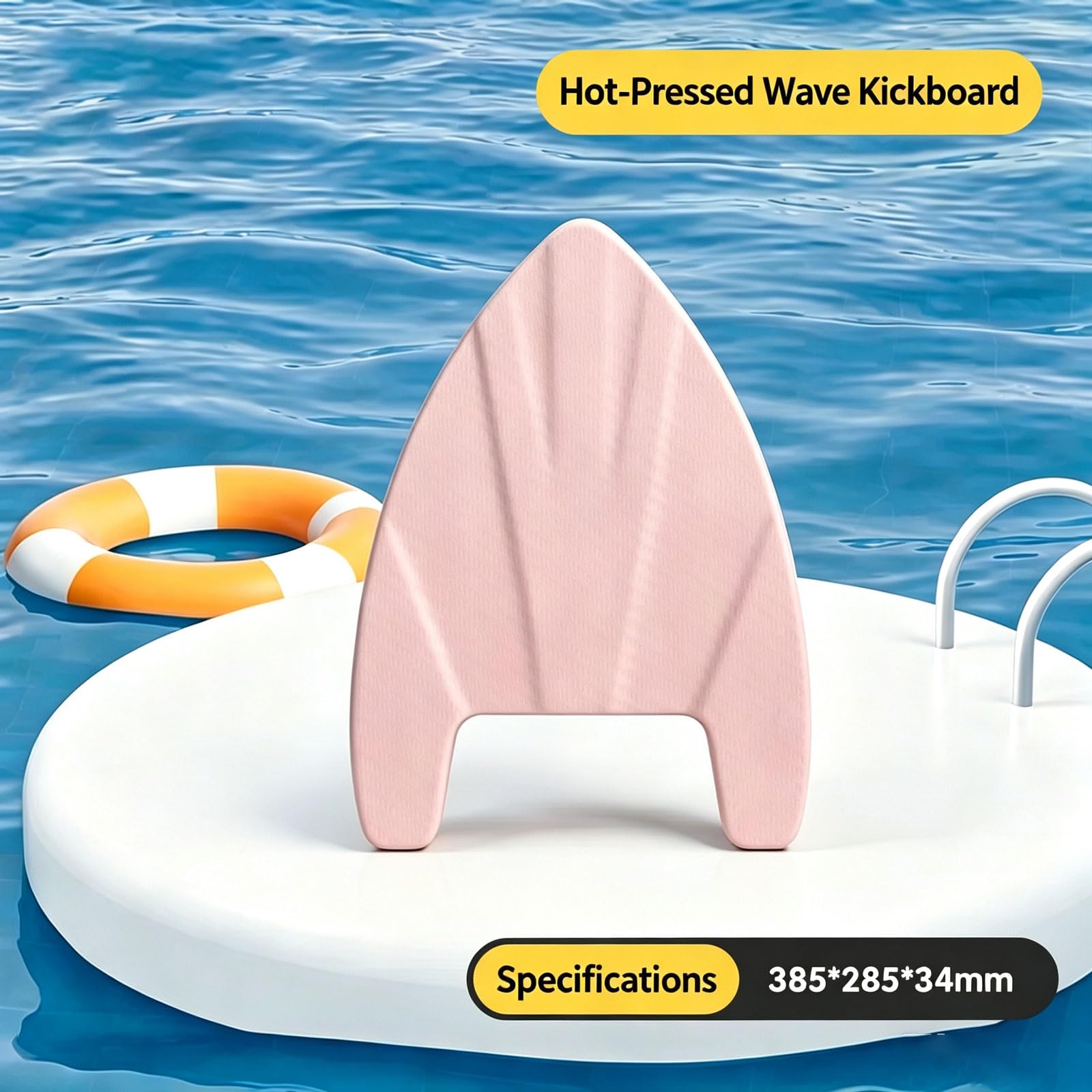 2 PCS Tavola da nuoto unisex Kickboard per Allenamento in Acqua | Tavola Galleggiante Leggera in schiuma EVA Un Aiuto Per Il Nuoto con Manico per esercizi di nuoto e allenamento