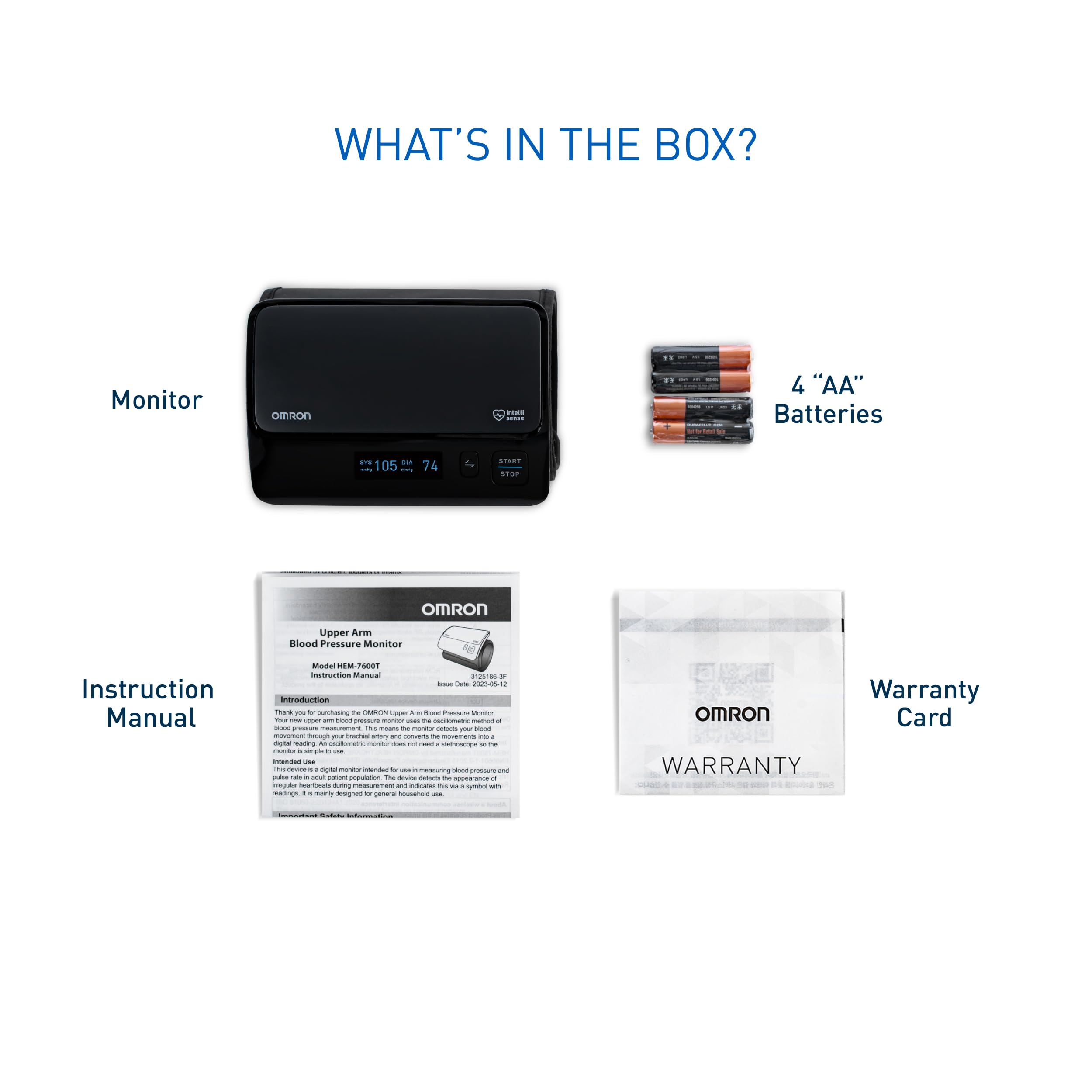 Omron Smart Elite+ HEM 7600T Tubeless 360° Accurate Arm Digital Blood Pressure Monitor With Intellisense Technology & Intelli Wrap Cuff With Bluetooth Connectivity to Store Historic Measurements 1