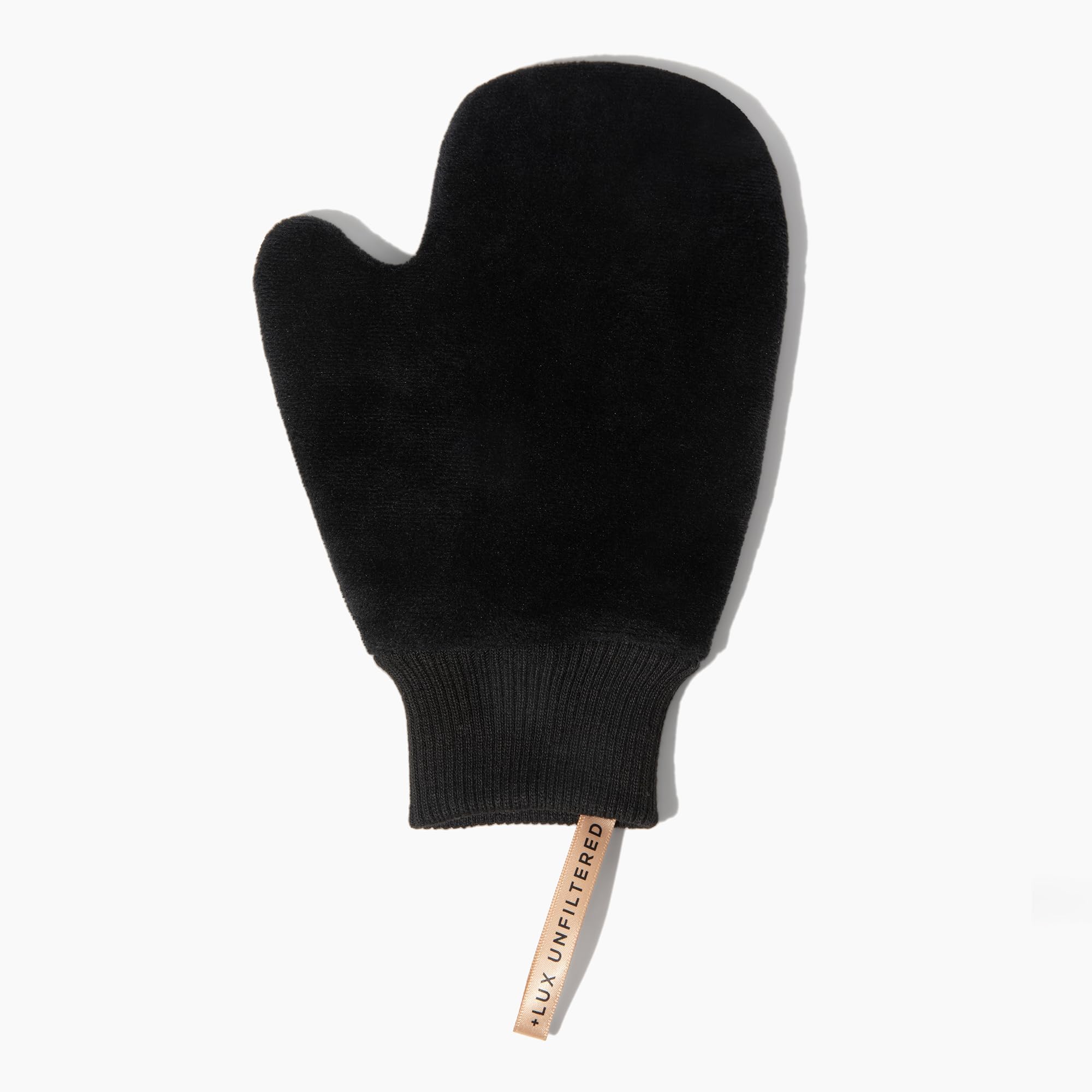 Self Tanning Mitt - Microfiber Self Tanning Glove with Ribbed Wristband - Reusable Tan Mitt Applicator for Lotion or Mousse - Vegan & Cruelty Free