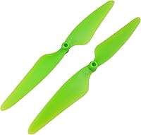Vista 4 de sea jump Hélice de avión para Hubsan X4 H502S H216A H502E H502T H507A RC Control Remoto Helicóptero Blade Parts H502S Hélice Verde