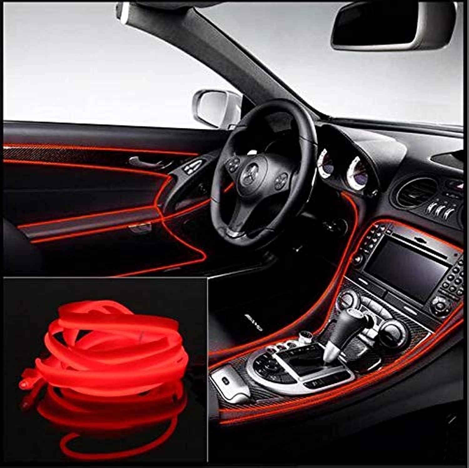 flexible wire LED neon light wire 2.5M Red Buy Online at Best Price in KSA Souq is now