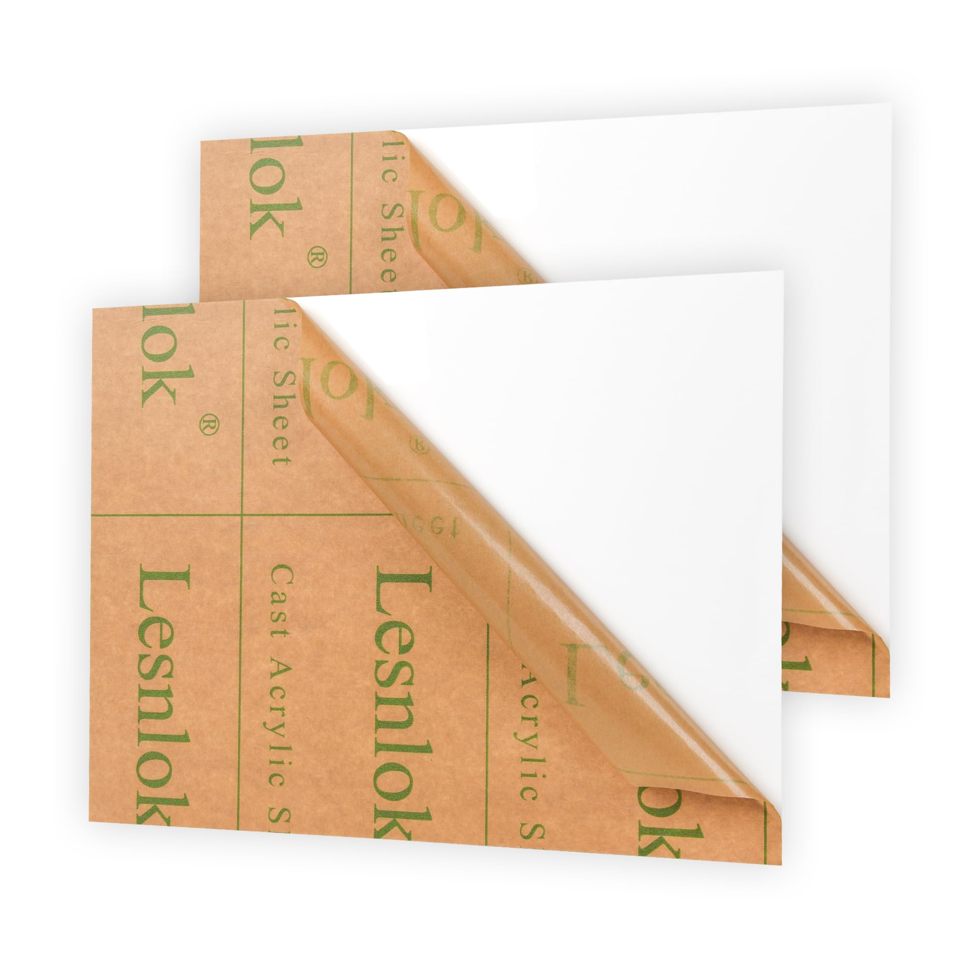 Frosted Acrylic Sheets - 8x12, Matte White -9 Frosted Acrylic Sheets - 8x12, Matte White -9