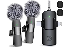 2024 3-in-1 Wireless Microphone for Vloggers Czhiyang