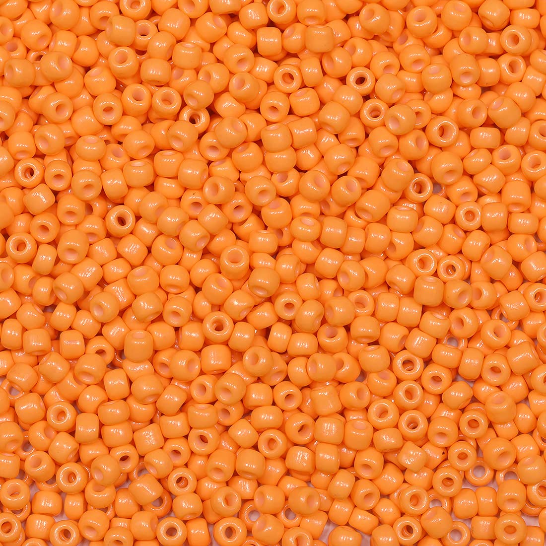 1000 Pezzi Perline di Vetro con Scatola Immagazzinaggio, 3/4/6/8mm Corallini Perline da Infilare Colorate, Perla di Vetro Crackle, per Fai Da Te Bracciali Collane Gioielli Artigianato