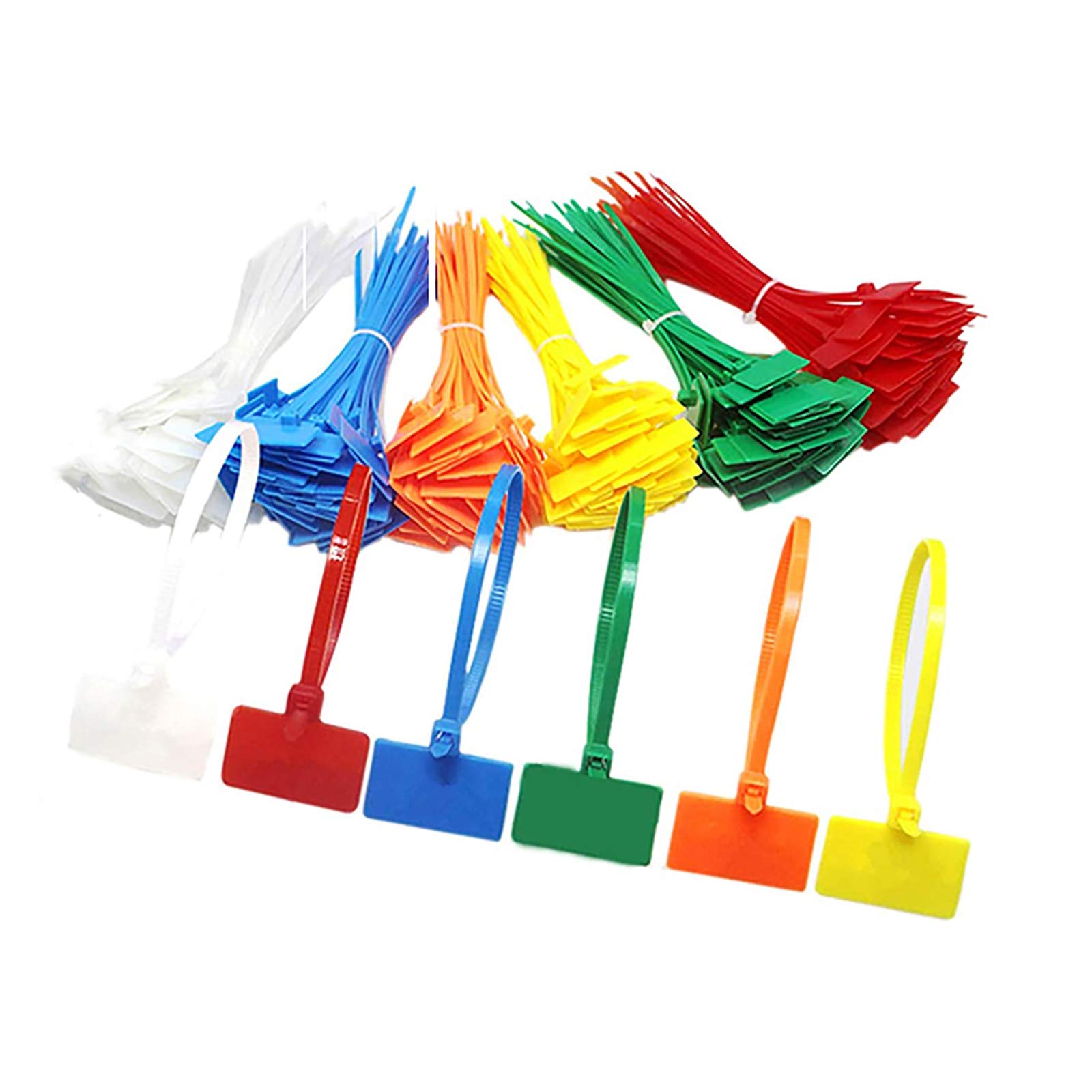 Lot de 1500 attaches de câble autobloquantes en nylon pour la maison et le bureau