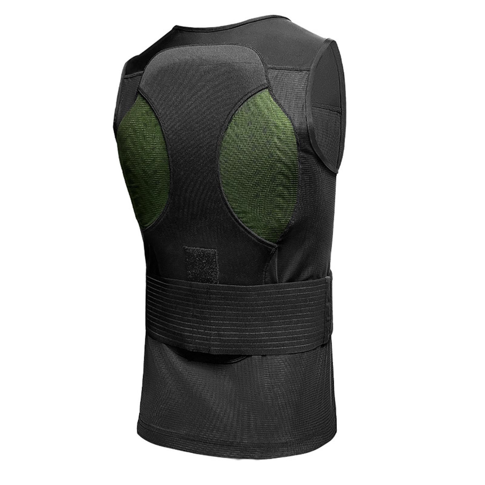 Protector de Espalda Ski Vest Chaleco Protector Corporal Resistente Transpirable Espinal Spandex Adecuado para Deportes Extremos Esquí Cicli, S