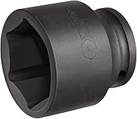 Vista 17 de Jetech Enchufe de impacto estándar de 1 pulgada con accionamiento de 3/4 de pulgada, fabricado con acero de aleación de cromo molibdeno, tratado