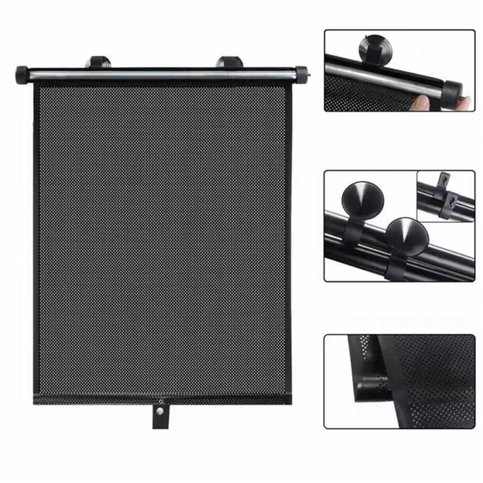 Protezione Accessori Auto Tende A Rullo Parasole Retrattili Con Protezione UV Per Citroen Per Berlingo Per Jumpy Per Picasso Coprisole(40x45 cm)