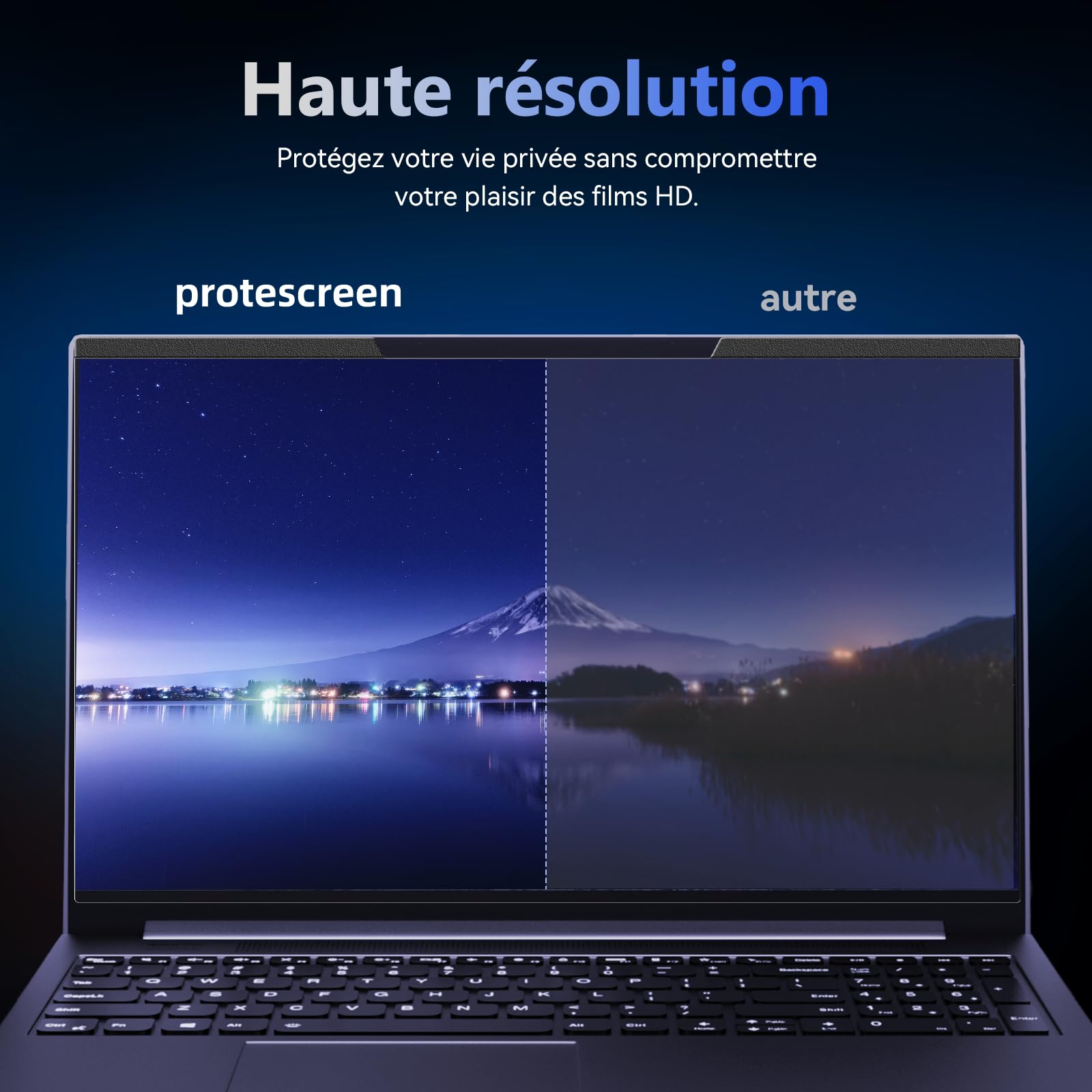 Filtro Privacy Magnetico 13.3 Pollici 16:10 per Schermo Del Computer Portatile, Rimovibile Protezione Schermo Anti Luce Blu Compatibile con Dell/ASUS/HP/Acer/Lenovo/Thinkpad/Samsung/Sony