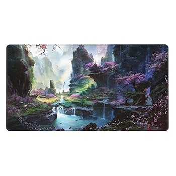 Amazon.co.jp: MTG プレイマット 風景画 TCG プレイマット