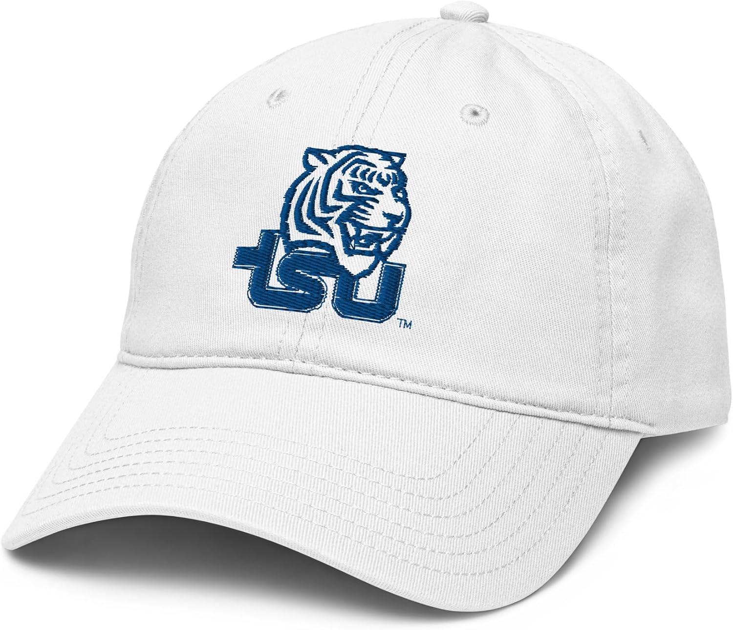 Tennessee State Tigers Icon White Officially Licensed Adjustable Baseball Hat